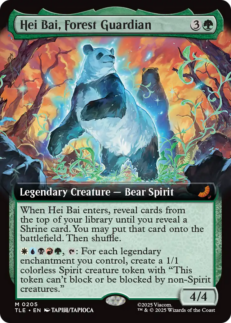 Hei Bai, Forest Guardian (Extended Art) [Avatar: The Last Airbender: Eternal-Legal] | Exor Games Truro