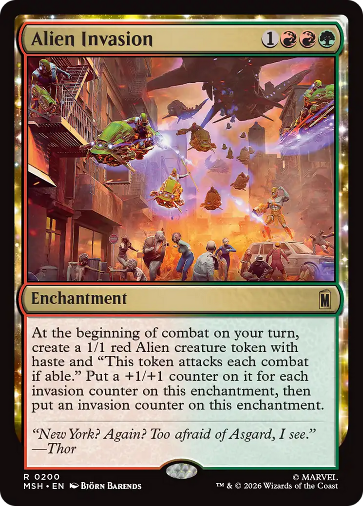 Alien Invasion [Marvel Super Heroes] | Exor Games Truro