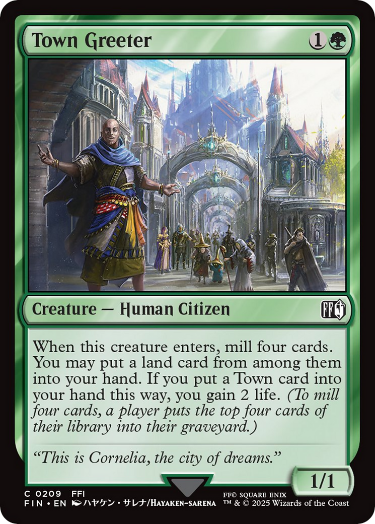 Town Greeter [FINAL FANTASY] | Exor Games Truro