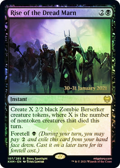 Rise of the Dread Marn [Kaldheim Prerelease Promos] | Exor Games Truro