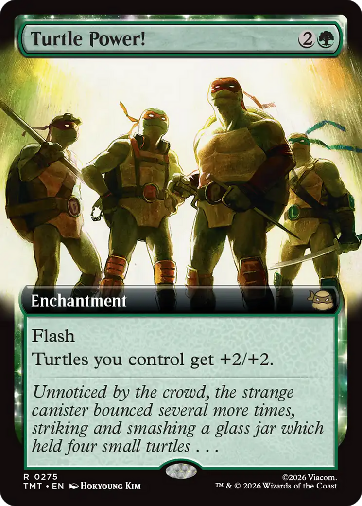 Turtle Power! (Extended Art) [Teenage Mutant Ninja Turtles] | Exor Games Truro