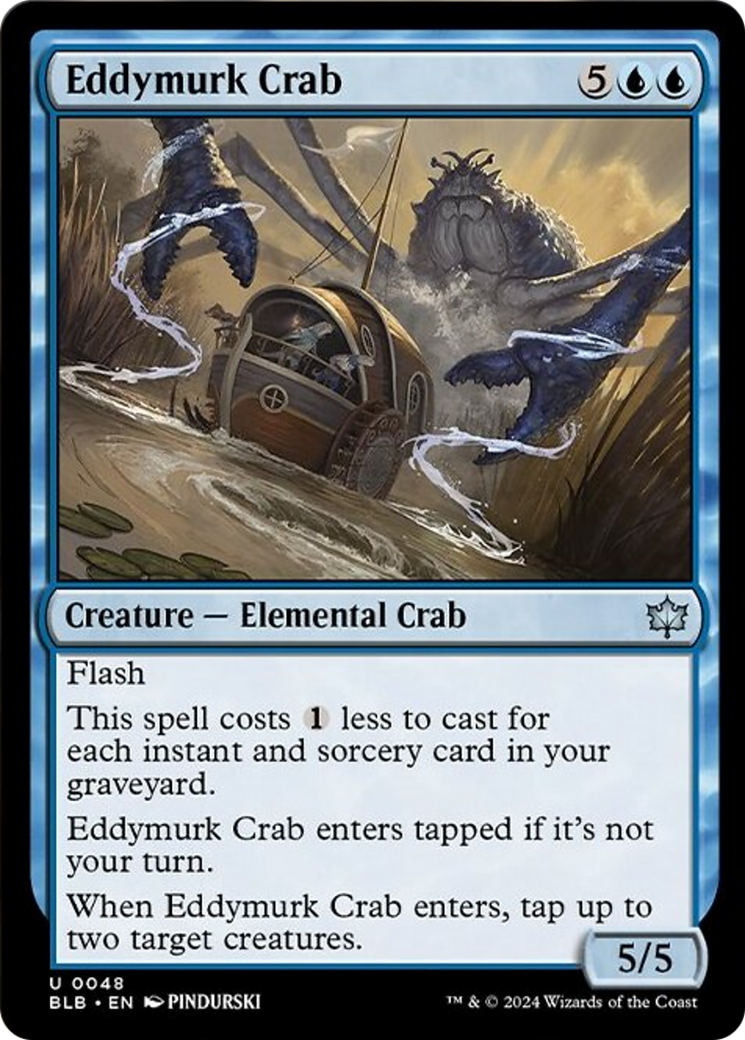 Eddymurk Crab [Bloomburrow] | Exor Games Truro