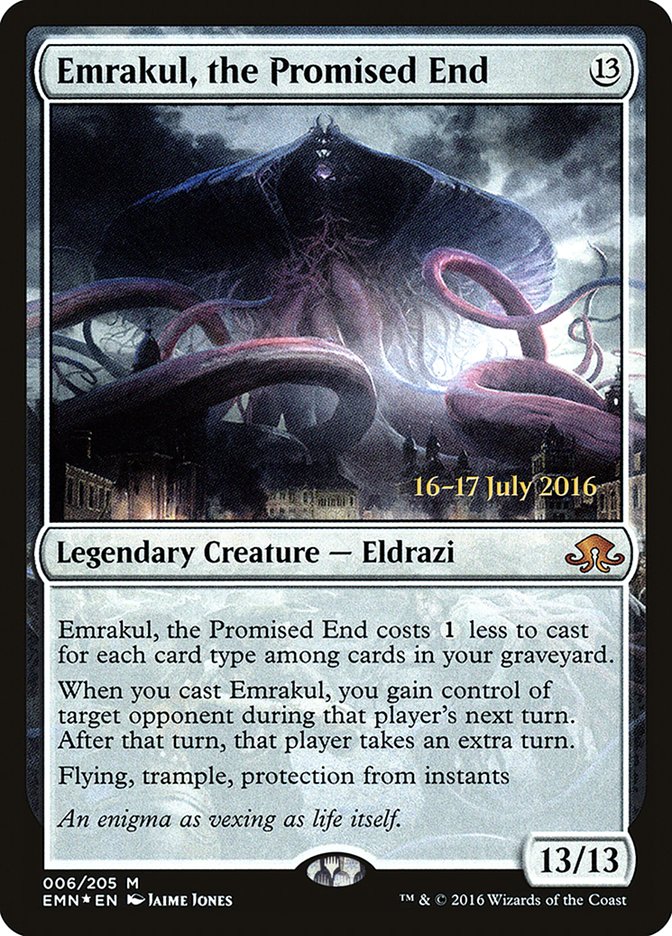 Emrakul, the Promised End [Eldritch Moon Prerelease Promos] | Exor Games Truro