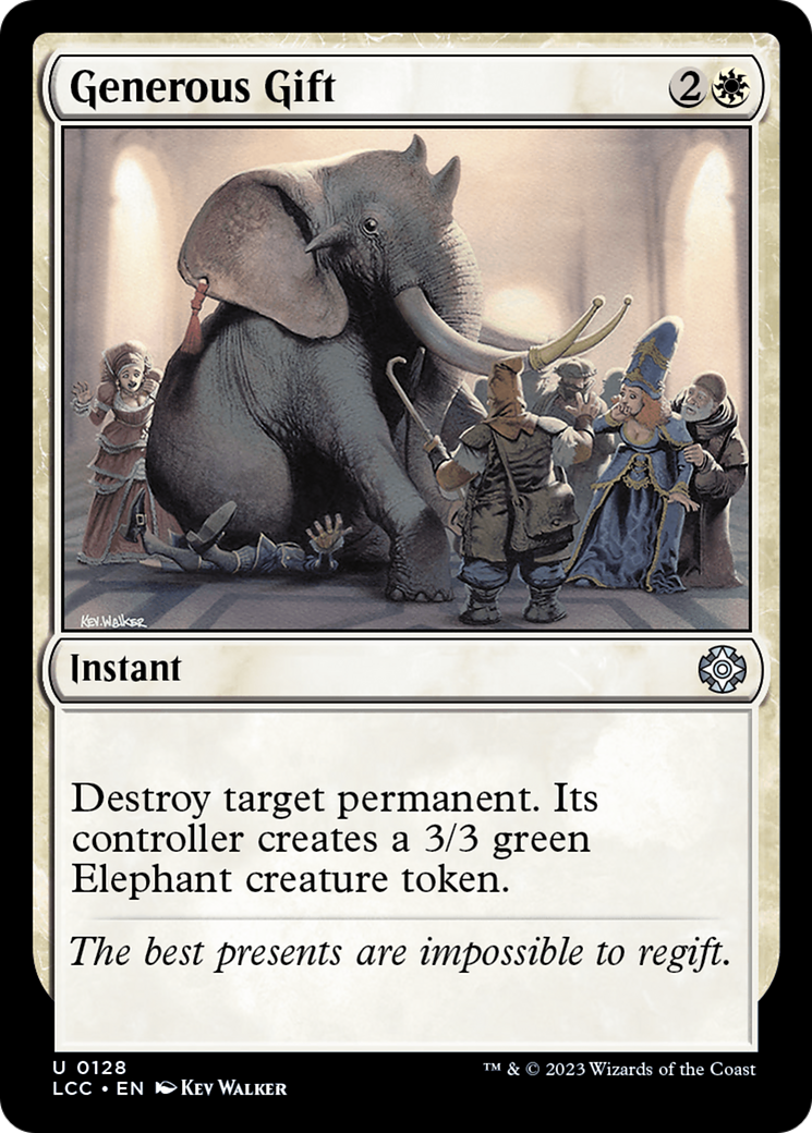 Generous Gift [The Lost Caverns of Ixalan Commander] | Exor Games Truro
