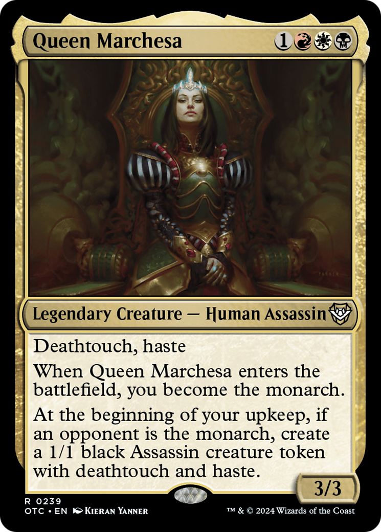 Queen Marchesa [Outlaws of Thunder Junction Commander] | Exor Games Truro