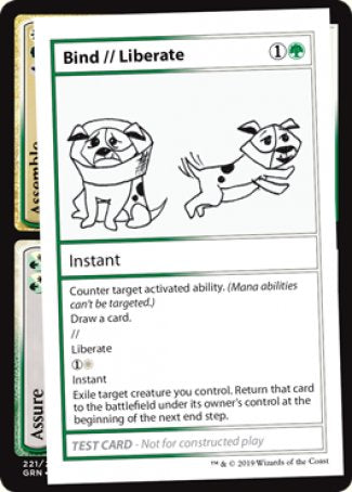 Bind // Liberate (2021 Edition) [Mystery Booster Playtest Cards] | Exor Games Truro