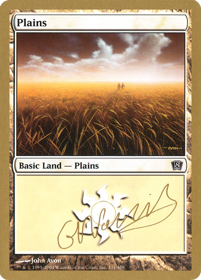 Plains (gn331) (Gabriel Nassif) [World Championship Decks 2004] | Exor Games Truro