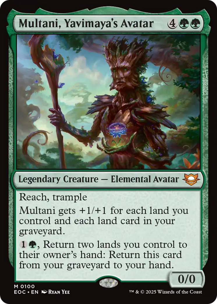 Multani, Yavimaya's Avatar [Edge of Eternities Commander] | Exor Games Truro