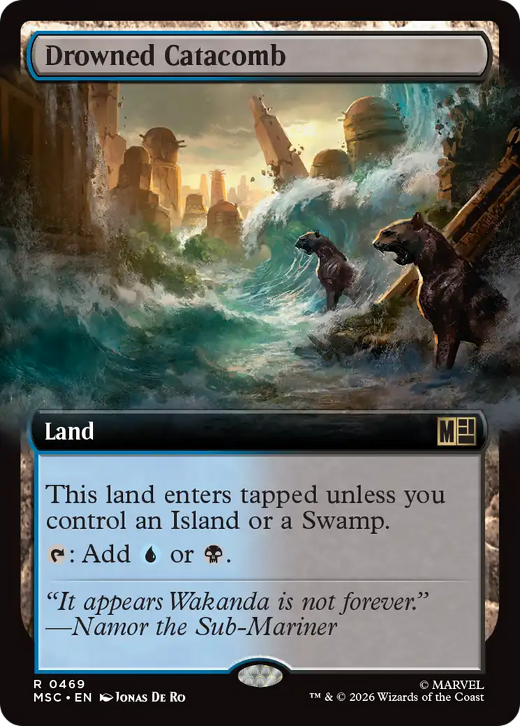 Drowned Catacomb (Extended Art) [Marvel Super Heroes Commander] | Exor Games Truro