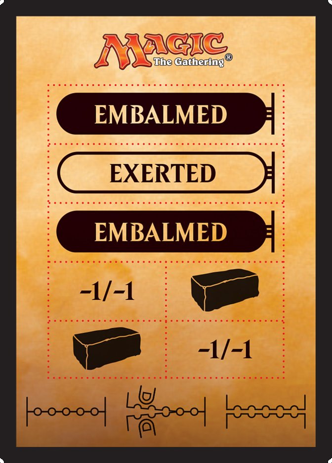 Punchcard [Amonkhet Tokens] | Exor Games Truro