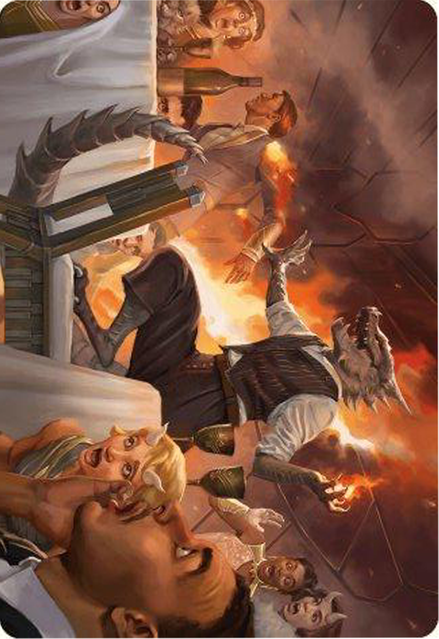 Party Thrasher Art Card [Modern Horizons 3 Art Series] | Exor Games Truro