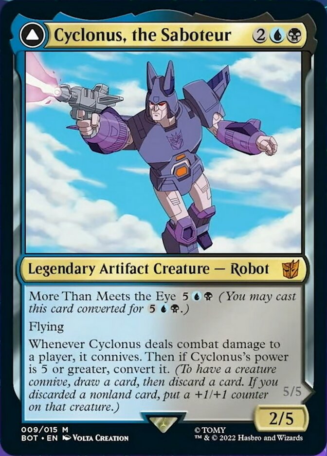 Cyclonus, the Saboteur // Cyclonus, Cybertronian Fighter [Transformers] | Exor Games Truro