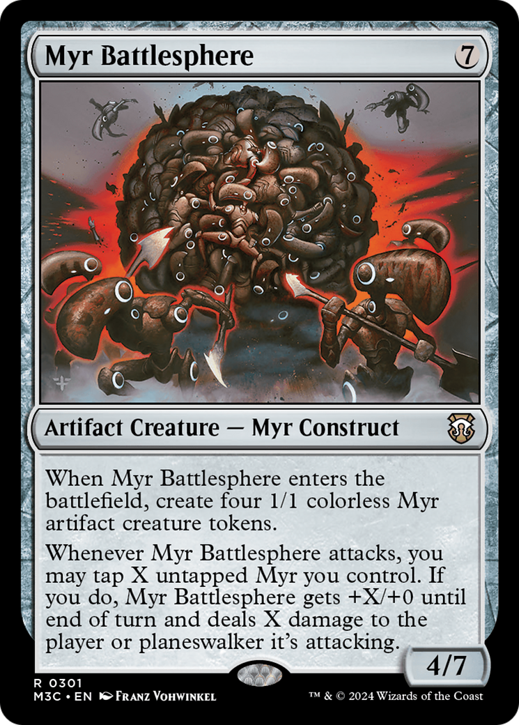 Myr Battlesphere [Modern Horizons 3 Commander] | Exor Games Truro