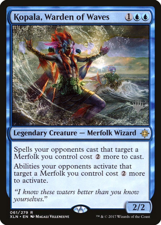 Kopala, Warden of Waves (Promo Pack) [Ixalan Promos] | Exor Games Truro