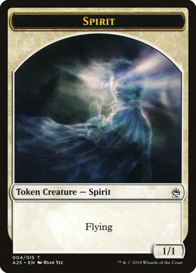 Spirit Token (004/015) [Masters 25 Tokens] | Exor Games Truro