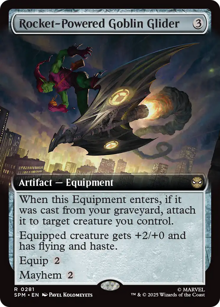 Rocket-Powered Goblin Glider (Extended Art) [Marvel's Spider-Man] | Exor Games Truro