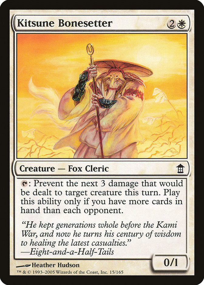 Kitsune Bonesetter [Saviors of Kamigawa] | Exor Games Truro