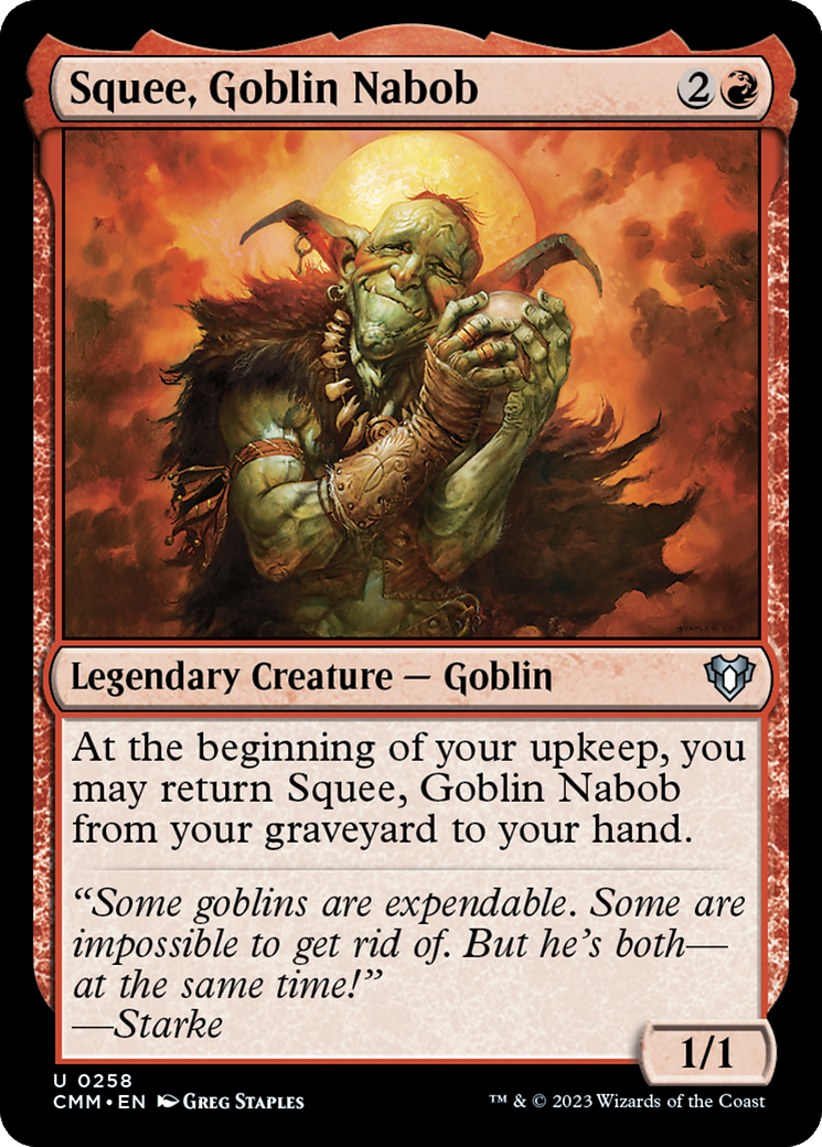 Squee, Goblin Nabob [Commander Masters] | Exor Games Truro