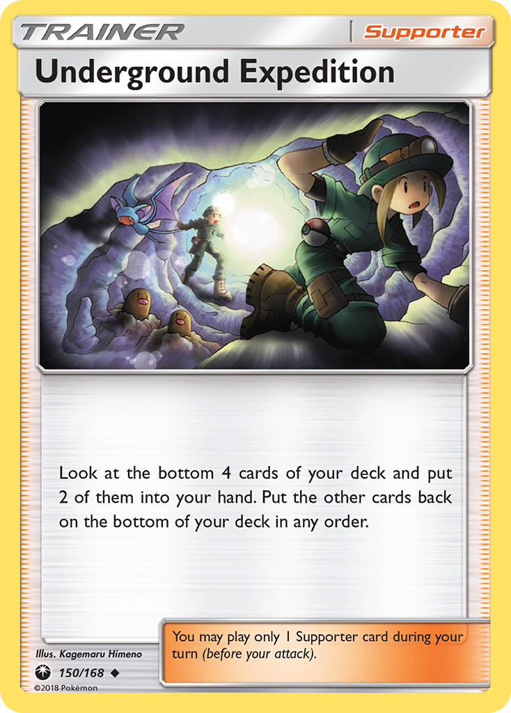 Underground Expedition (150/168) [Sun & Moon: Celestial Storm] | Exor Games Truro