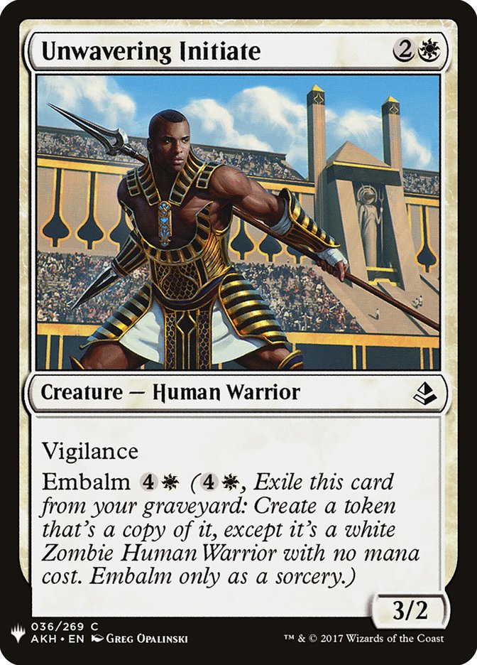 Unwavering Initiate [Mystery Booster] | Exor Games Truro