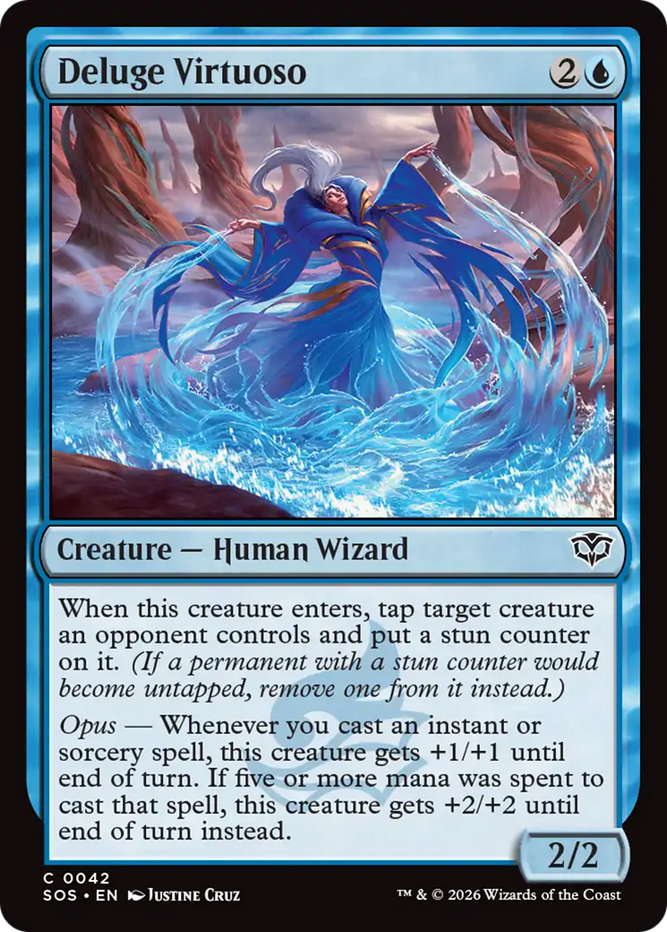 Deluge Virtuoso [Secrets of Strixhaven] | Exor Games Truro