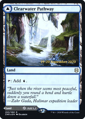 Clearwater Pathway // Murkwater Pathway [Zendikar Rising Prerelease Promos] | Exor Games Truro