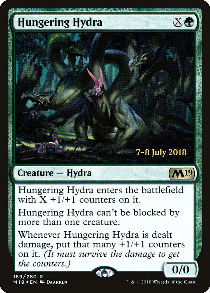 Hungering Hydra [Core Set 2019 Prerelease Promos] | Exor Games Truro