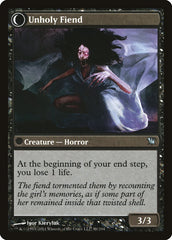 Cloistered Youth // Unholy Fiend [Innistrad] | Exor Games Truro