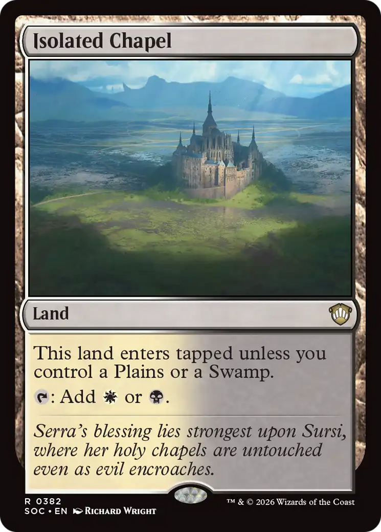 Isolated Chapel [Secrets of Strixhaven Commander] | Exor Games Truro