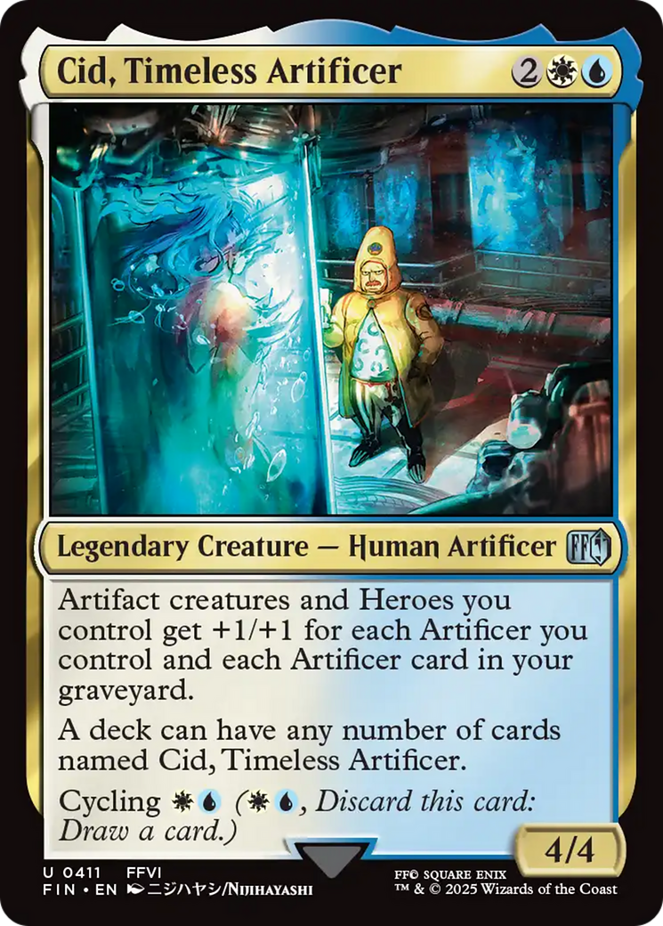 Cid, Timeless Artificer (0411) [FINAL FANTASY] | Exor Games Truro
