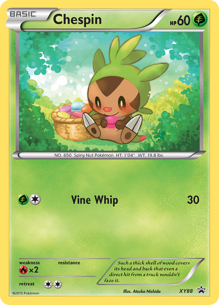 Chespin (XY88) (Collector Chest) [XY: Black Star Promos] | Exor Games Truro