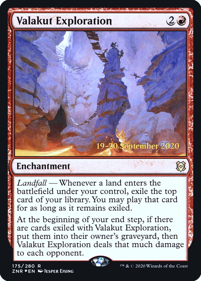 Valakut Exploration [Zendikar Rising Prerelease Promos] | Exor Games Truro