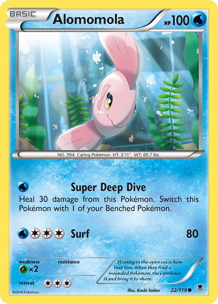 Alomomola (22/119) [XY: Phantom Forces] | Exor Games Truro
