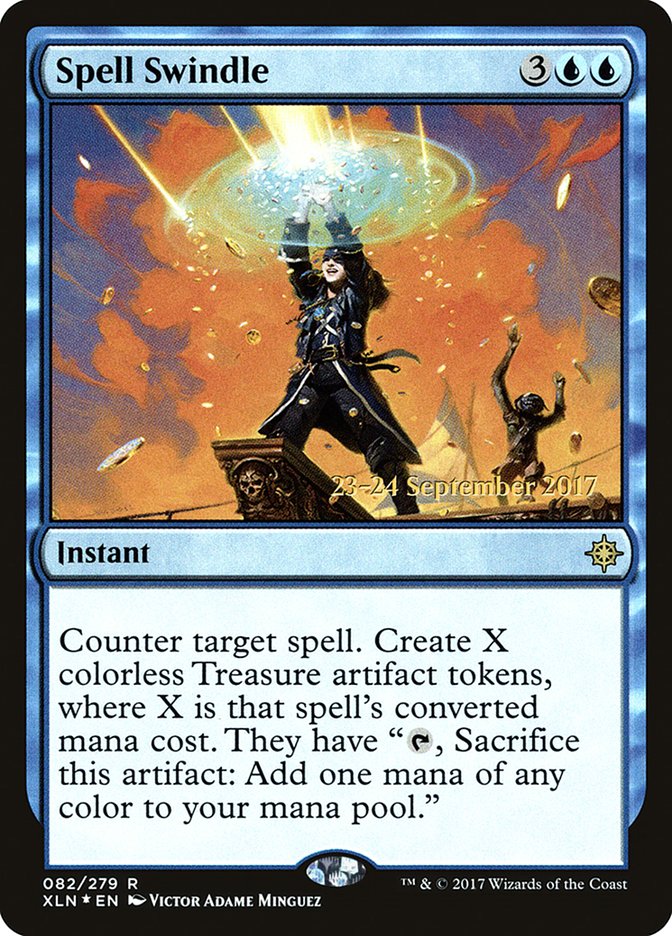 Spell Swindle [Ixalan Prerelease Promos] | Exor Games Truro