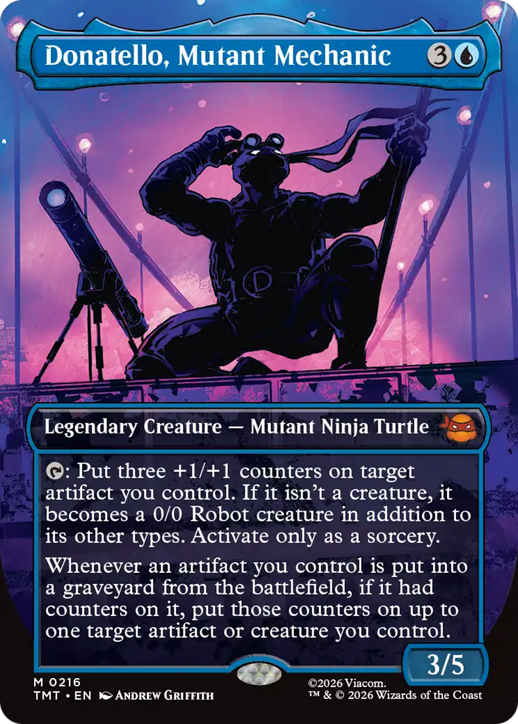 Donatello, Mutant Mechanic (Borderless) [Teenage Mutant Ninja Turtles] | Exor Games Truro