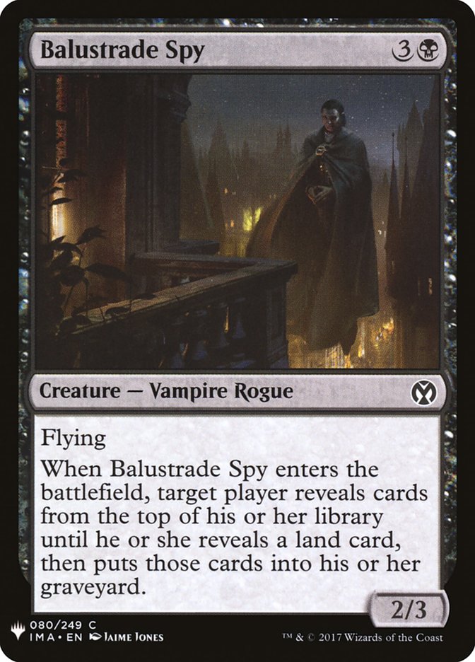 Balustrade Spy [Mystery Booster] | Exor Games Truro