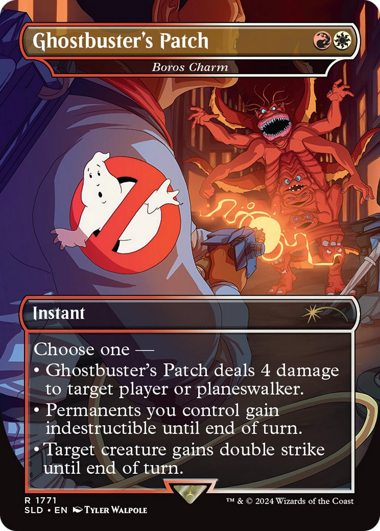 Ghostbuster's Patch - Boros Charm [Secret Lair Drop Series] | Exor Games Truro