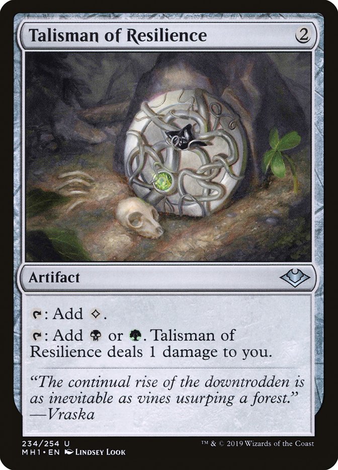 Talisman of Resilience [Modern Horizons] | Exor Games Truro