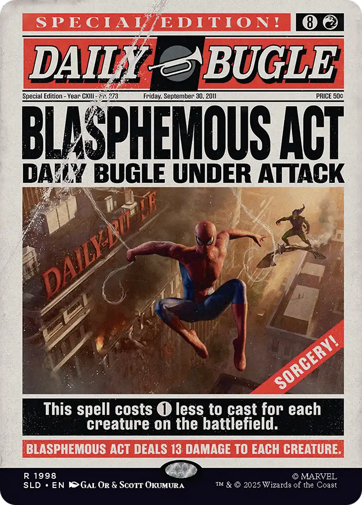 Blasphemous Act (1998) [Secret Lair Drop Series] | Exor Games Truro