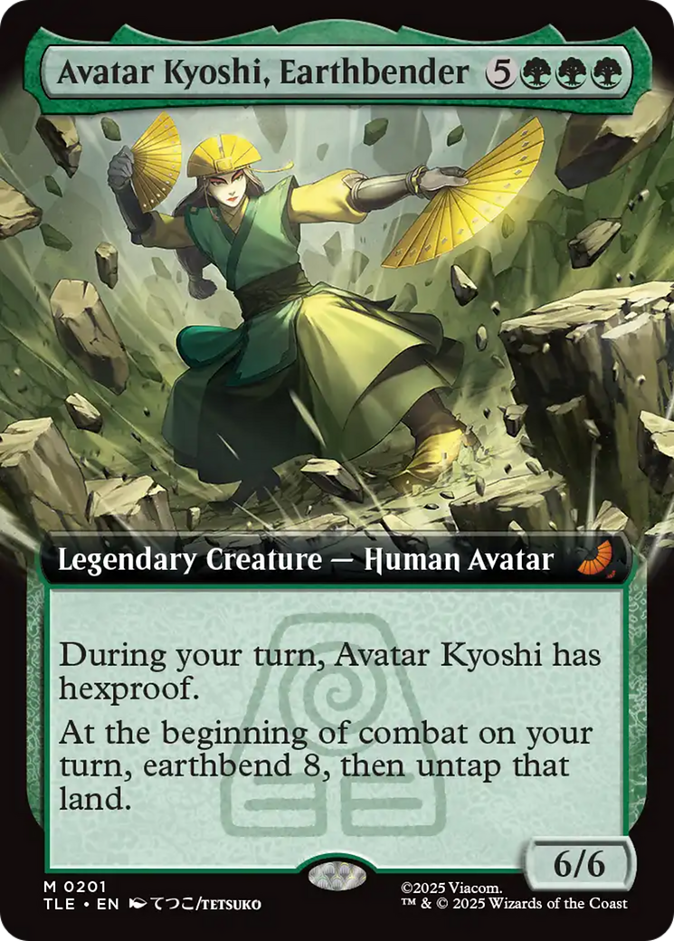 Avatar Kyoshi, Earthbender (Extended Art) [Avatar: The Last Airbender: Eternal-Legal] | Exor Games Truro