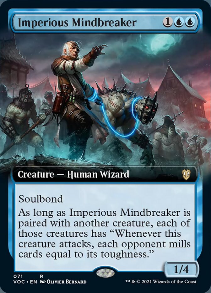 Imperious Mindbreaker (Extended Art) [Innistrad: Crimson Vow Commander] | Exor Games Truro