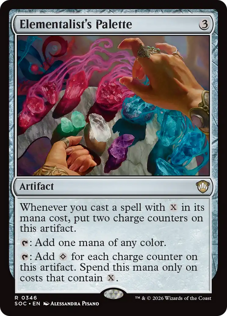 Elementalist's Palette [Secrets of Strixhaven Commander] | Exor Games Truro