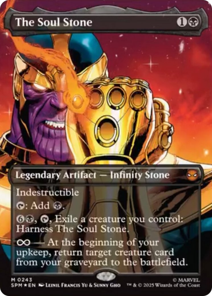 The Soul Stone (Borderless) [Marvel's Spider-Man] | Exor Games Truro