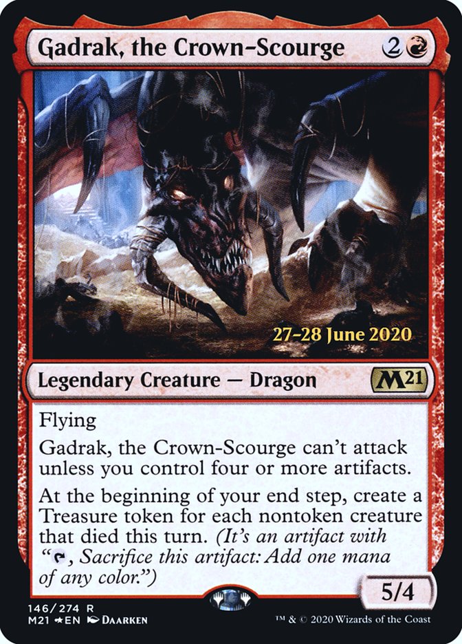 Gadrak, the Crown-Scourge [Core Set 2021 Prerelease Promos] | Exor Games Truro