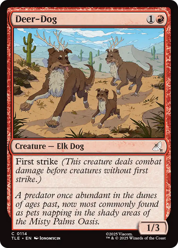 Deer-Dog [Avatar: The Last Airbender: Eternal-Legal] | Exor Games Truro