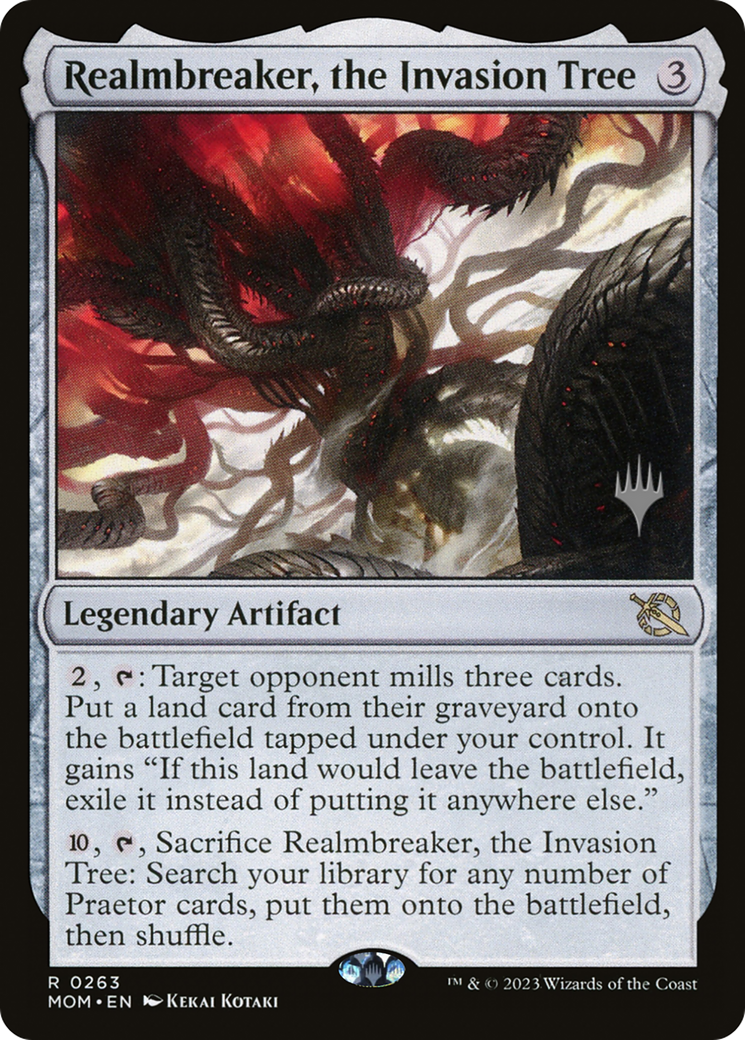 Realmbreaker, the Invasion Tree (Promo Pack) [March of the Machine Promos] | Exor Games Truro