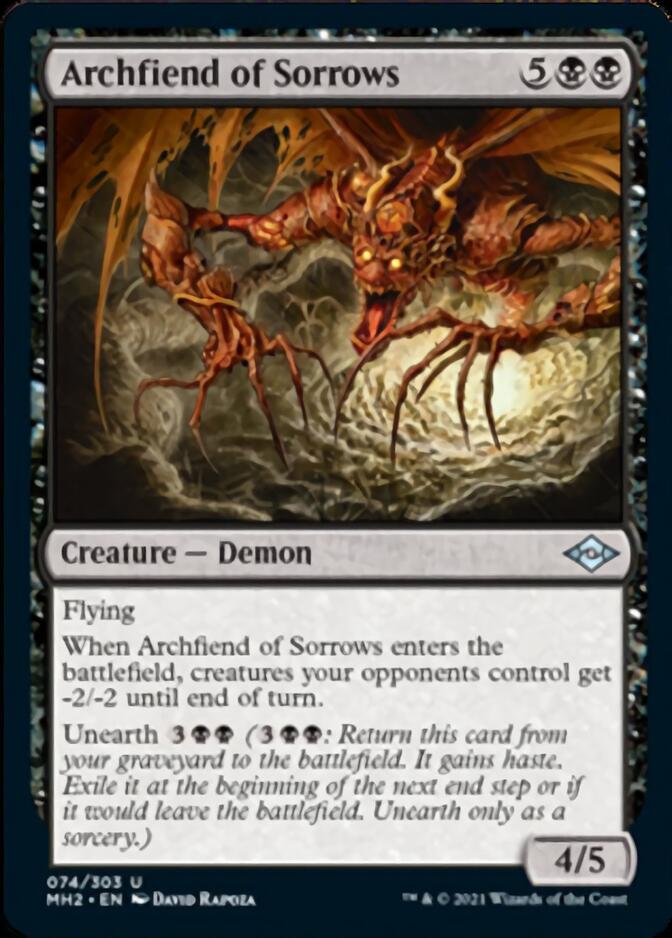 Archfiend of Sorrows [Modern Horizons 2] | Exor Games Truro