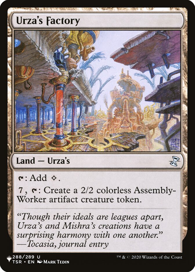 Urza's Factory [The List] | Exor Games Truro