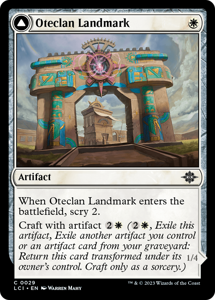 Oteclan Landmark [The Lost Caverns of Ixalan] | Exor Games Truro