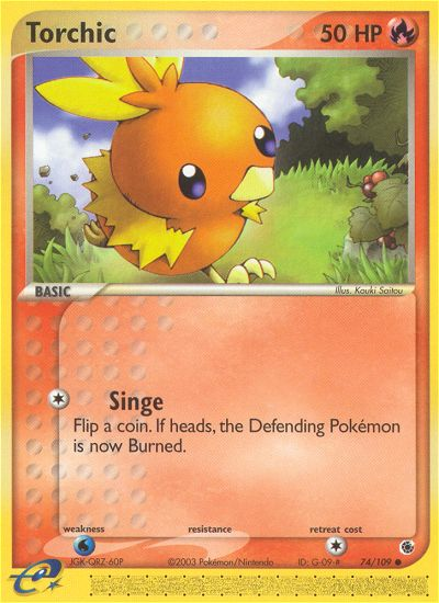 Torchic (74/109) [EX: Ruby & Sapphire] | Exor Games Truro